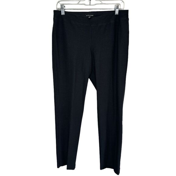 Eileen Fisher Pants - EILEEN FISHER Women's Dark Gray Pull-On Ankle Pants Size Small